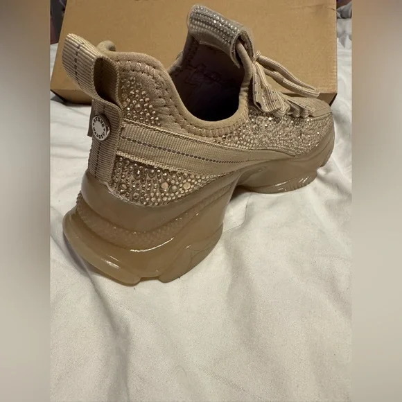 Maxima Blush Multi Rhinestone Chunky Sneakers - Picture 3 of 4